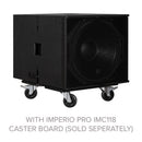 Avante Audio Imperio Pro IMP118 Professional Active Subwoofer, 18 Inch High Power 4' Voice Coil
