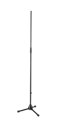 K&M 20125 Microphone Stand L, Black, 2-Piece Folding Design, Clutch/clamping Element with Locking Screw, Height 1,100-1,810 mm, Steel