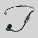 Shure SM35-XLR, Performance headset condenser microphone, Headset Cardioid Condenser Mic with Snap-fit Windscreen and Inline XLR Preamp