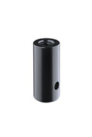 K&M 21324 Adapter Bolt, Black, Height 75 mm, Aluminum