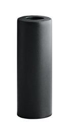 K&M 21326 Adapter Sleeve, Black, Height 102 mm, For Speaker Flanges with Inside Tube Diameter 38 mm, Plastic