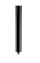 K&M 21329 Adapter, Black, Height 250 mm, Steel