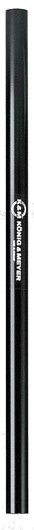 K&M 21333 Distance Rod, Black, Height 745 mm, Max Load 35 kg, Steel