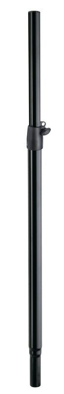 K&M 21350 Distance Rod, Black, 2-Piece Folding Design, Locking Screw and Safety Hook, Height 974-1,502 mm, Max Load 35 kg, Steel