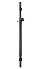 K&M 21366 Distance Rod Ring Lock, Black, 2-Piece Folding Design, Spring-Loaded Bolt and Locking Screw, Height 1,005-1,485 mm, Max Load 35 kg, Patented Expanding Mandrel System Ring Lock