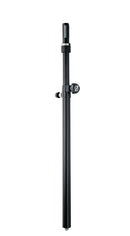 K&M 21367 Distance Rod Ring Lock, Black, 2-Piece Folding Design, Spring-Loaded Bolt and Locking Screw, Height 890-1,380 mm, Max Load 35 kg, Patented Expanding Mandrel System Ring Lock