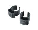 K&M 21406 Cable Clamp, Black, Pack of 2, For Speaker Stands & Lighting Stands, Plastic