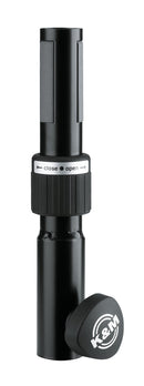 K&M 21441 Adapter Sleeve Ring Lock, Black, Height 270 mm, Patented Expanding Mandrel System Ring Lock, Vibration-Free Connection Due to Moveable Plastic Splints, Steel