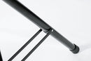 K&M 214/6 Speaker Stand, Black, 2-Piece Folding Design, Spring-Loaded Bolt and Locking Screw, Height 1,375-2,185 mm, Lightweight Stand, Steel Extension Tube, Aluminum