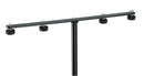 K&M 236 Microphone Bar, Black, Length 365 mm, No Parts to Lose, Connects to Top of Mic Stands with 3/8" Thread, Steel