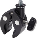 K&M 23690 Universal Clamp, Black, Plastic