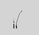 Shure MX412SE/N, Microflex Standard Gooseneck Microphone, No Cartridge-12" Gooseneck Condenser Microphone, Shock Mount, Flange Mount, 10’ Side-Exit Cable (or Bottom-Exit) Cable, Snap-Fit Foam Windscreen, In-Line Preamp