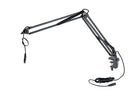 K&M 23850 Microphone Desk Arm, Black, Length 460-960 mm, Max Load 0.8 kg, Steel