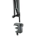 K&M 23850 Microphone Desk Arm, Black, Length 460-960 mm, Max Load 0.8 kg, Steel
