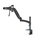 K&M 23874 Tablet PC Holder Bundle, Black, Pneumatic Spring, Max Load 8 kg, Also Suitable for Tablets in Cases or Protective Covers, Tablet Size ~10"-16"