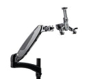 K&M 23881 Adapter for Monitor Mount, Black, 53 x 34 x 30 mm, Allen Key SW5 Included, Steel