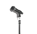 K&M 23900 Quick-Release Adapter for Microphones, Black, Second Threaded Bolt Included, Aluminum
