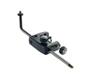 K&M 240/5 Microphone Holder, Black, Non-Scratching Locking Screw, Length 308 mm, Movable Support Arm, Adjustable to Any Angle, Steel