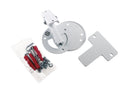 K&M 24161 Universal Speaker Wall Mount, Structured White, Max Load 15 kg, Mounting Material Included, Steel