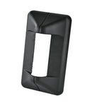 K&M 24463 Cover for Speaker Wall Mount, Black, 95 x 38 x 166 mm, No Tools Are Required for Installation, Fastened with Magnets, Plastic