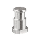 K&M 24517 Mini TV Spigot PIN, Aluminum, Length 29.5 mm