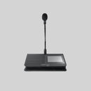 Shure MXCW640, Wireless Conference Unit, Wireless Conference Unit with 4.3 inch color touchscreen for voting, interpretation channel selection, and conference information, integrated Nfc ID card reader, chairman, delegate, listener, and ambient modes