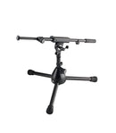 K&M 25950 Microphone Stand Rien, Black, Height 280 mm, Zinc Die-Cast Base, Extra Low Design, Steel