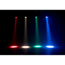Eliminator Stealth Wash Zoom, Compact 7 x 12 Watt RGBW LED Wash Zoom Moving Head