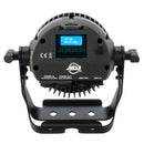 ADJ 7P HEX IP, Outdoor IP65 Rated HEX Par with 6 in 1 HEX LEDs, 7 x 12 Watt Rgbaw + UV Outdoor PowerCon True 1 In/Out Connectors, DMX IP Rated 3 Pin DMX Runbber Covers and Connectors, Linkable, 30 Degree Beam Angle