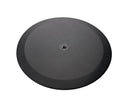 K&M 26700 Base Plate, Structured Black, Height 21 mm, Felt Strips for Floor Protection Are Included, Grey Cast Iron