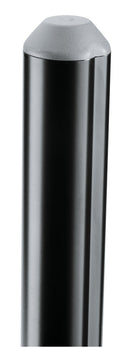 K&M 26735 Speaker Stand, Black, 2-Piece Folding Design, Spring-Loaded Bolt and Locking Screw, Height 1,100-1,810 mm, Speaker Will Be Fixed with Flange Adapter, Mounting Aid Included, Steel