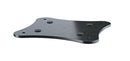 K&M 26748 Monitor Plate S Mounts on Mic Stand Threads, Black, 4 Rubber Pads Included, Aluminum