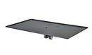 K&M 26752 Tray XL, Black, Max Load 35 kg, For Mixer, Controller, Laptops, Etc., Steel