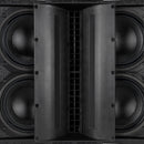 RCF HDL50-A-4K, Active 8000W Dual 12" & Quad 6" Compact 3-way Line Array (White)