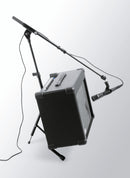 K&M 28130 Amp Stand, Black, Height 570-990 mm, Max Load 35 kg, Folds Very Small, Steel