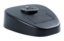 K&M 29390 Microphone Table Base, Black, 160 x 150 x 51 mm, Wired, Zinc Die-Cast Base