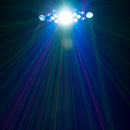 Eliminator Furious Five RG, 5 FX in One Lighting Effect, Moonflower, Strobe, Derby, Wash, and Laser Combo