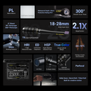 DZOFILM X-tract 18-28mm_360°(PL_Black_Case_1pcs_Metric), Probe Zoom Cine Lens, PL Mount, Macro Probe Optics