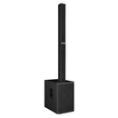 RCF EVOX V15, Active Three-Way Portable Column Array System, 15 inch Woofer with 10 x 4 inch Midrange and 1.75 inch Compression Driver, 3500W Class-D, 133 dB Max SPL, 120 X 40 True Resistive Waveguide, Built-In DSP