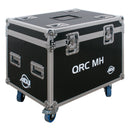 ADJ QRC MH, Quad Heavy Duty Dual Road Case, Fits Focus Spot 5Z, 4Z, Vizi RX ONE, Vizi Qwash.Hex Wash, and Other Similar Sized ADJ Fixtures