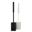 RCF EVOX-JMIX9-W - White Active 2100W Portable Three-Way Column Array w/ JMixRemote App Capability, INCLUDES: