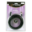 Accu-Cable MP-15, 15 Ft 1/8 Inch to Dual RCA Cable