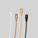 Shure TL46C/O-LEMO, TwinPlex TL46 Subminiature Lavalier Microphone, Omni Lav, HI Sens, LEMO, Cocoa