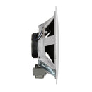 RCF PL 50, 6" Twin-Cone Flush Mounting Ceiling Speaker, White, 6W, 70-100V, Plastic Grille