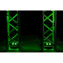 Eliminator Mega Hex L Par, Compact Lightweight LED Hex Par, 4 x 20 Watt RGBLA+UV LEDs, High CRI