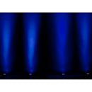 Eliminator Mega Hex L Par, Compact Lightweight LED Hex Par, 4 x 20 Watt RGBLA+UV LEDs, High CRI