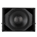 RCF HDL38-AS W, Active 3200W 18" Flyable Subwoofer (RDNet Ready) (White)