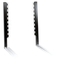 K&M 42021 Extender Brackets 19", Black, Height 500 mm, Steel