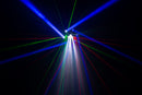 Eliminator CenterDroid, High Energy Centerpiece Effect with 6 Tilting Beams, 4 Rotating Beams, Plus Red and Green Laser Effects