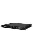 RCF UP-8504, Class D Power Amplifier with Dual Input per Channel - 4 Ω, 70/100V, 4 x 125W